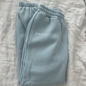 jubilee supersized sweatpants baby blue